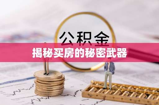 得荣揭秘买房的秘密武器