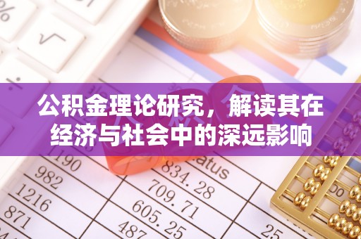 得荣公积金理论研究，解读其在经济与社会中的深远影响