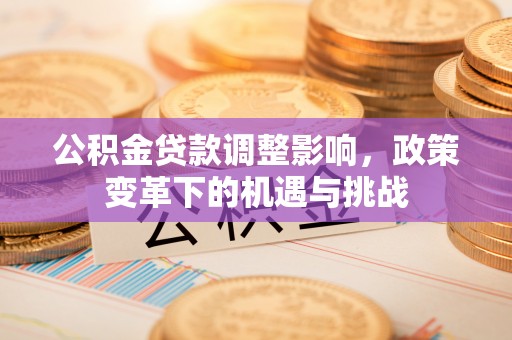 得荣公积金贷款调整影响，政策变革下的机遇与挑战