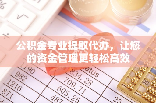 得荣公积金专业提取代办，让您的资金管理更轻松高效